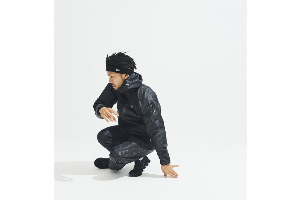 ウィンドパンツ ニューエラ ブラック × ブラック 【 Performance Apparel 】
