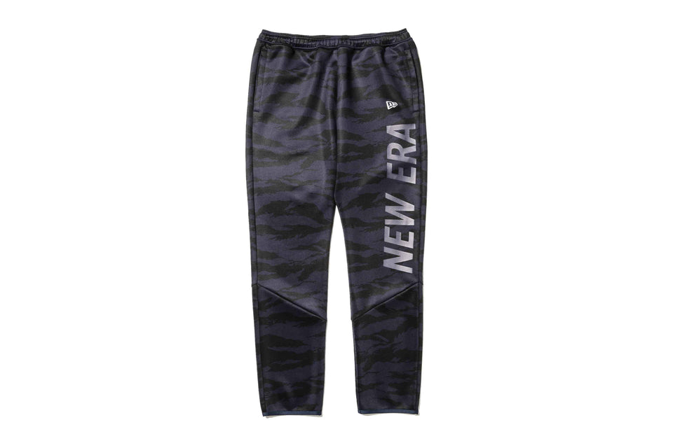 【 Performance Apparel 】 ウォームアップパンツ タイガーストライプカモ × ネイビー