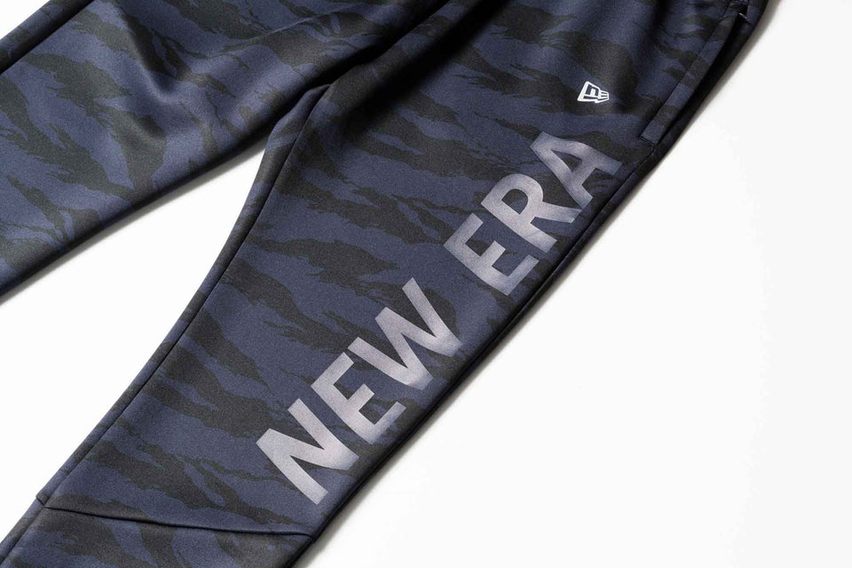 【 Performance Apparel 】 ウォームアップパンツ タイガーストライプカモ × ネイビー