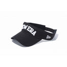 【ゴルフ】 サンバイザー NEW ERA ブラック × ホワイト