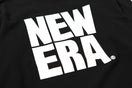 長袖 コットン Tシャツ ビッグニューエラ ブラック × ホワイト