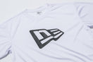 【 Performance Apparel 】 長袖 テック Tシャツ フラッグ ホワイト × ブラック