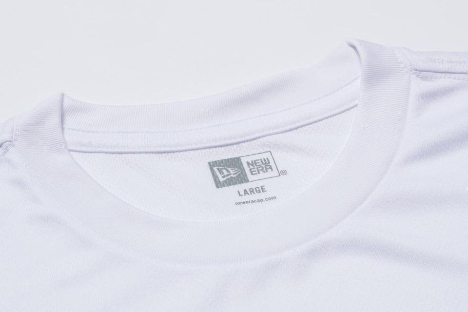 【 Performance Apparel 】 長袖 テック Tシャツ フラッグ ホワイト × ブラック