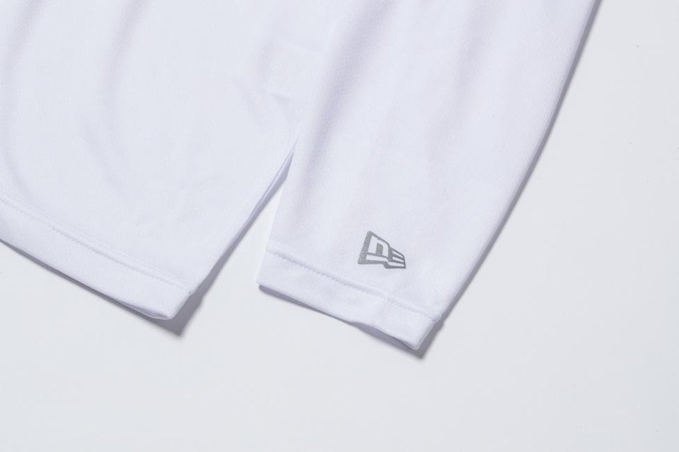 【 Performance Apparel 】 長袖 テック Tシャツ フラッグ ホワイト × ブラック