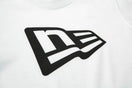 Youth コットン Tシャツ フラッグロゴ ホワイト × ブラック