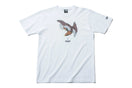 コットン Tシャツ 石川真澄 Masumi Ishikawa 鷹 ホワイト