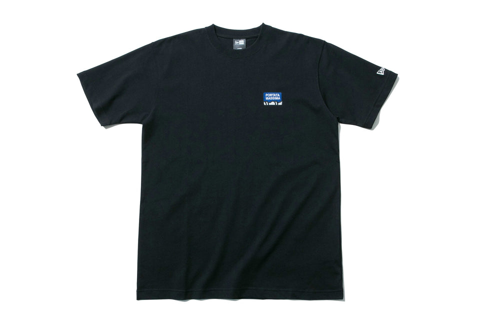 コットン Tシャツ HITOTZUKI PORTATA MASSIMA ブラック