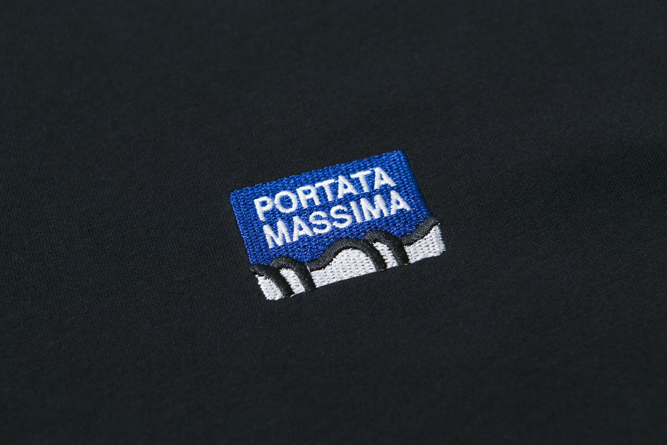 Kid's コットン Tシャツ HITOTZUKI KUMOSHA ブラック