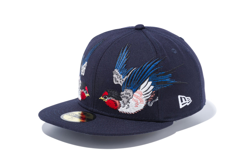 59FIFTY 石川真澄 Masumi Ishikawa 燕 ネイビー