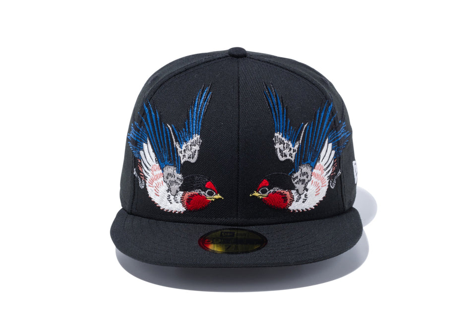 59FIFTY 石川真澄 Masumi Ishikawa 燕 ブラック