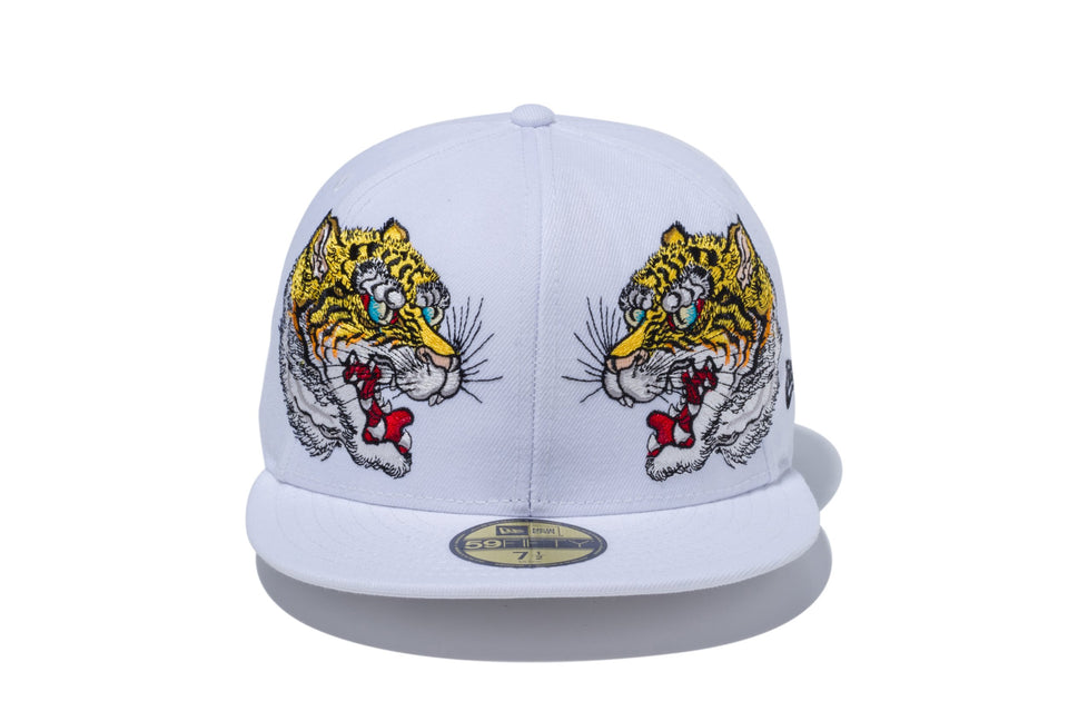 59FIFTY 石川真澄 Masumi Ishikawa 虎 ホワイト