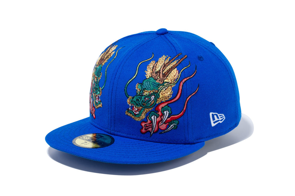 59FIFTY 石川真澄 Masumi Ishikawa 龍 ブルーアズール