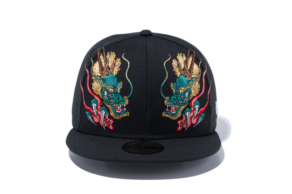 59FIFTY 石川真澄 Masumi Ishikawa 龍 ブラック