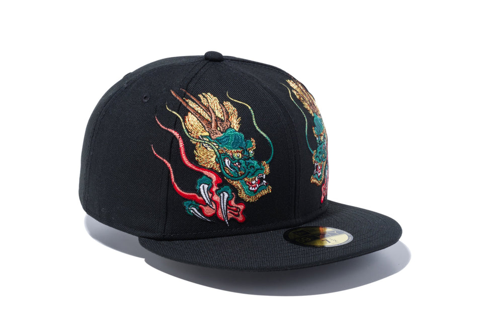 59FIFTY 石川真澄 Masumi Ishikawa 龍 ブラック