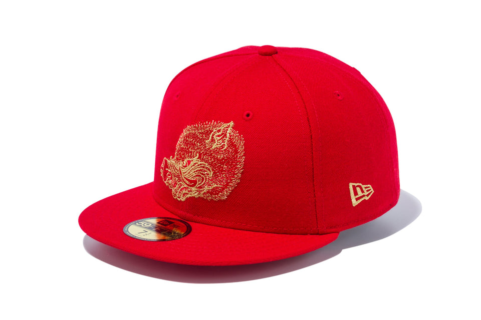 59FIFTY 石川真澄 Masumi Ishikawa 亥 スカーレット