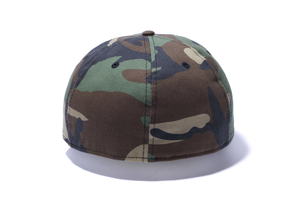59FIFTY ベーシック ウッドランドカモ ブラックフラッグ