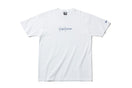 コットン Tシャツ Yohji Yamamoto SS19 ホワイト × ライトネイビー