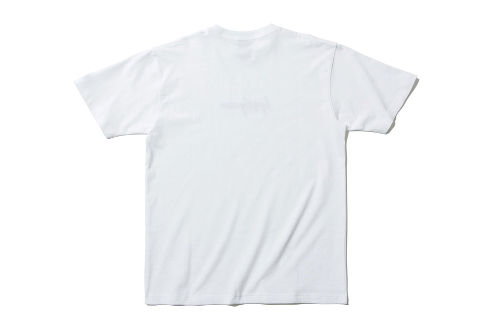 コットン Tシャツ Yohji Yamamoto SS19 ホワイト × ライトネイビー