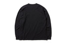 長袖 コットン Tシャツ Yohji Yamamoto SS19 ブラック × ブルー