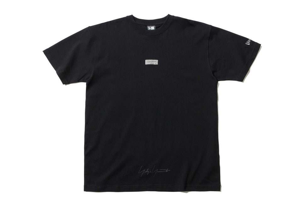 コットン Tシャツ Yohji Yamamoto SS19 LABEL ブラック