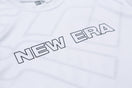 テック Tシャツ ニューエラ ワードマーク & ビッグフラッグ ホワイト 【NEW ERA WORKOUT】