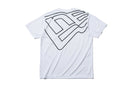 テック Tシャツ ニューエラ ワードマーク & ビッグフラッグ ホワイト 【NEW ERA WORKOUT】