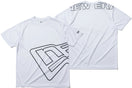 テック Tシャツ ビッグフラッグ & ニューエラ ワードマーク ホワイト 【NEW ERA WORKOUT】