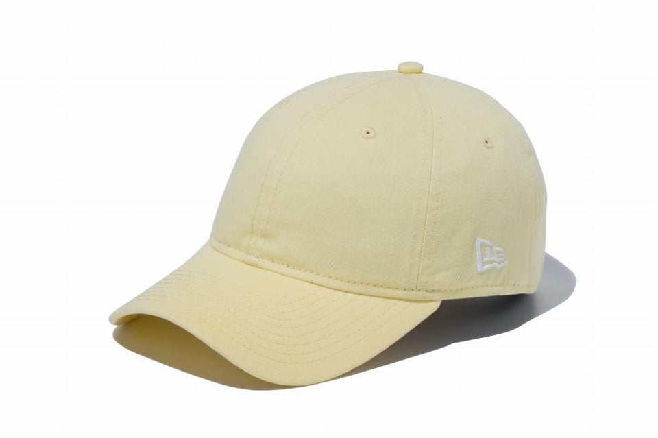 9TWENTY クロスストラップ ウォッシュドコットン ベーシック ベイビーイエロー