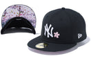 59FIFTY 桜 ニューヨーク・ヤンキース ブラック × ホワイト