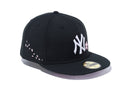 59FIFTY 桜 ニューヨーク・ヤンキース ブラック × ホワイト