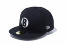 59FIFTY ニグロリーグ ボルティモア・ブラックソックス ブラック × ホワイト