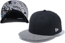 【ストア限定】 59FIFTY 浮世絵 歌川国芳 相馬の古内裏 ブラック 小紋バイザー