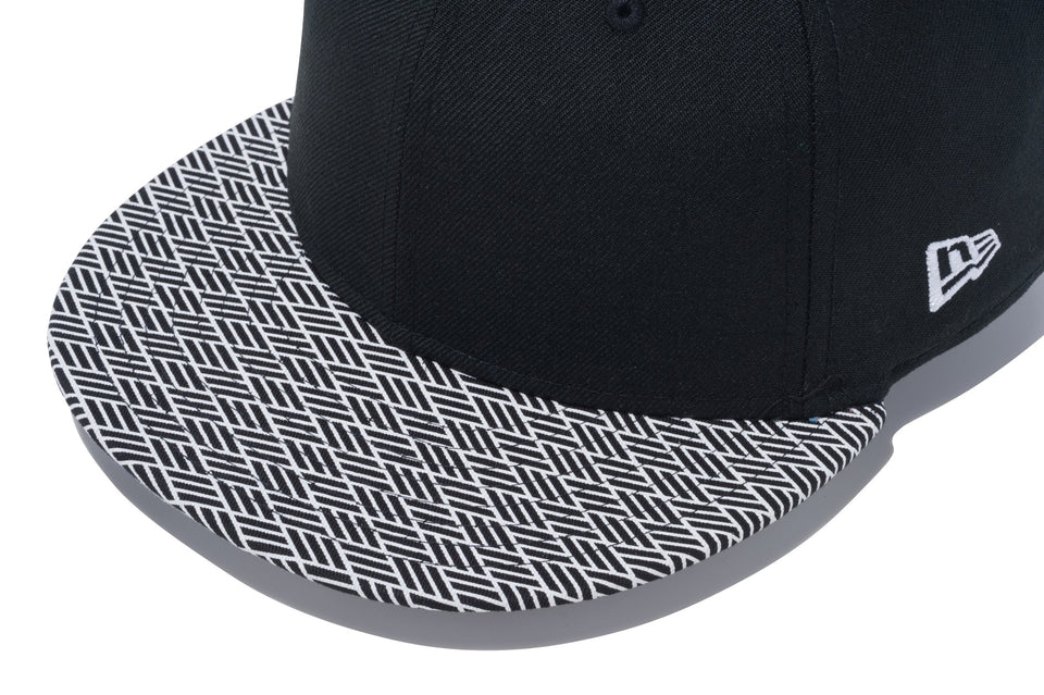 【ストア限定】 59FIFTY 浮世絵 歌川国芳 相馬の古内裏 ブラック 小紋バイザー