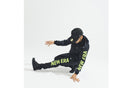 【 Performance Apparel 】 ウォームアップジャケット ブラック × フラッシュグリーン