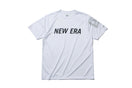 【Performance Apparel 】 テック Tシャツ ニューエラ ワードマーク ホワイト × ブラック