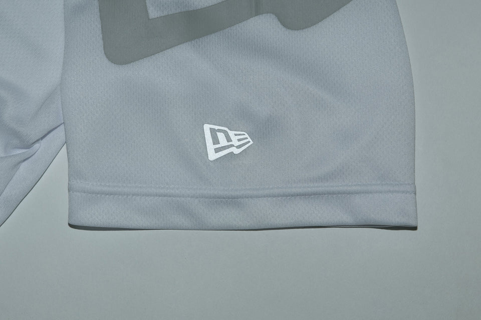 【Performance Apparel 】 テック Tシャツ ニューエラ ワードマーク ホワイト × ブラック