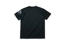 【Performance Apparel 】 テック Tシャツ ニューエラ ワードマーク ブラック × ホワイト