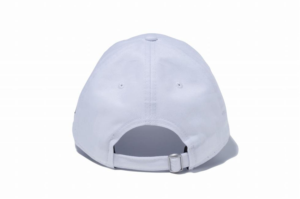 9THIRTY クロスストラップ NEW ERA ミニロゴ ホワイト × ブラック