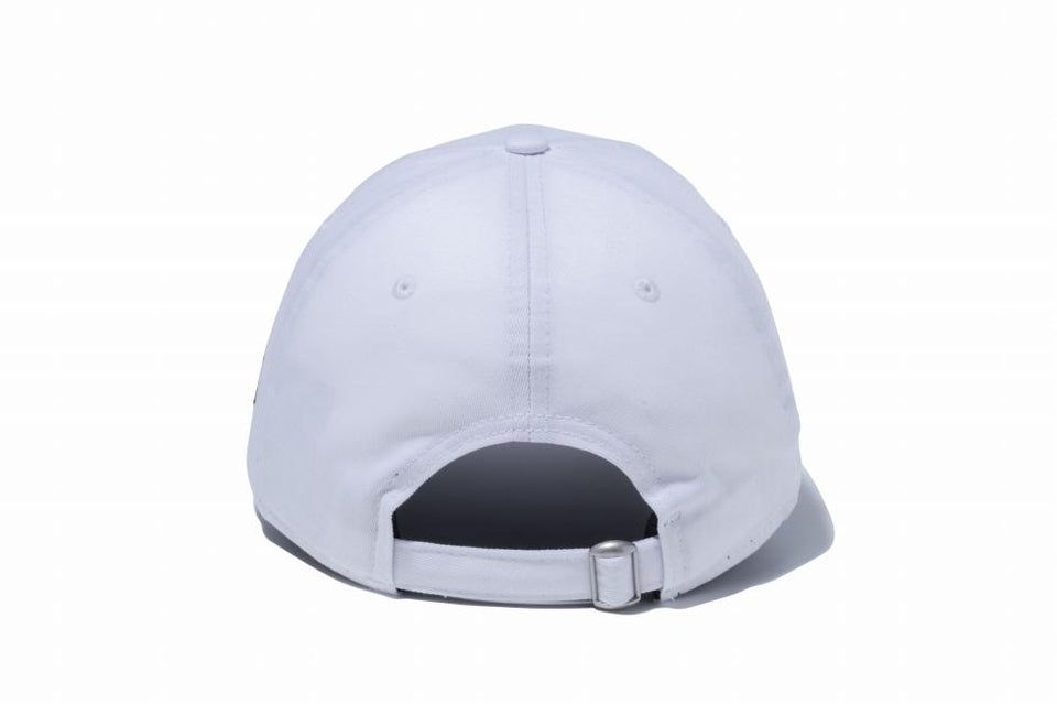 9THIRTY クロスストラップ NEW ERA ミニロゴ ホワイト × ブラック