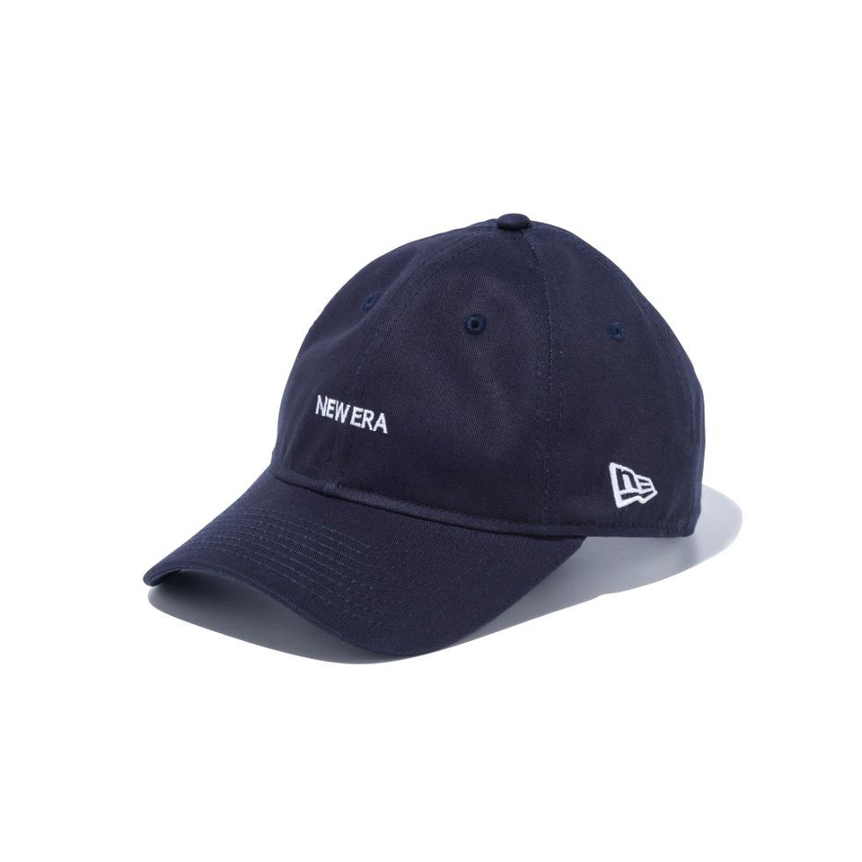 9THIRTY クロスストラップ NEW ERA ミニロゴ ネイビー × ホワイト