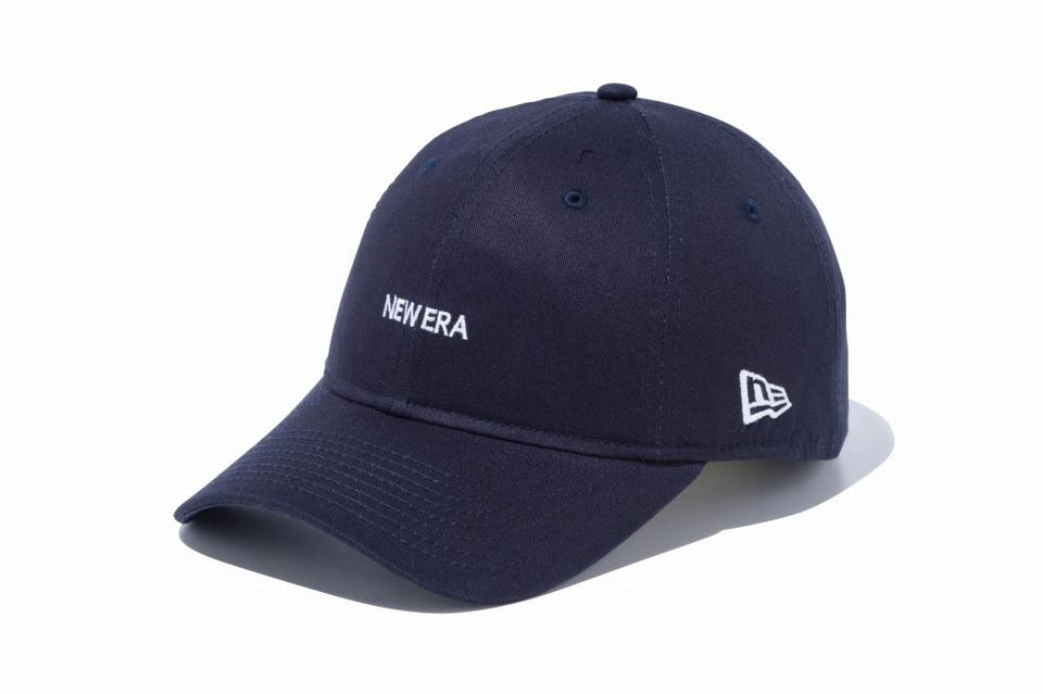 9THIRTY クロスストラップ NEW ERA ミニロゴ ネイビー × ホワイト