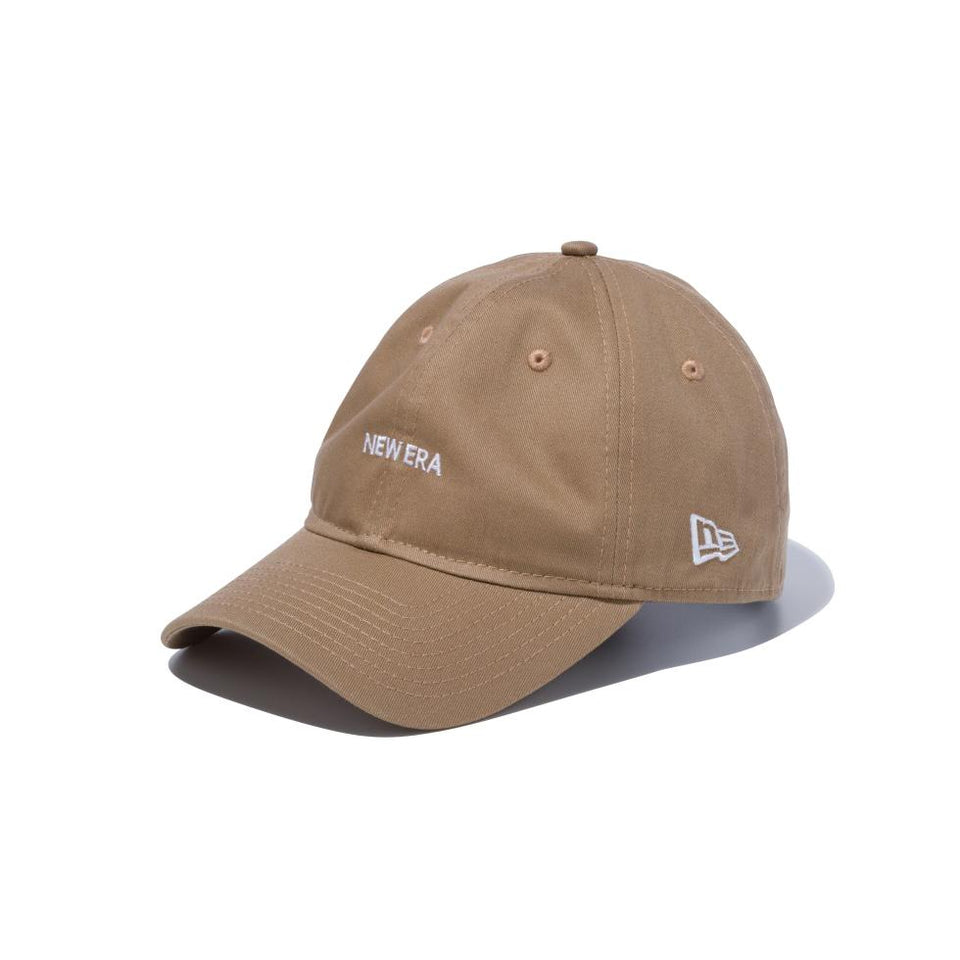 9THIRTY クロスストラップ NEW ERA ミニロゴ カーキ × ホワイト