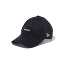 9THIRTY クロスストラップ NEW ERA ミニロゴ ブラック × ゴールド