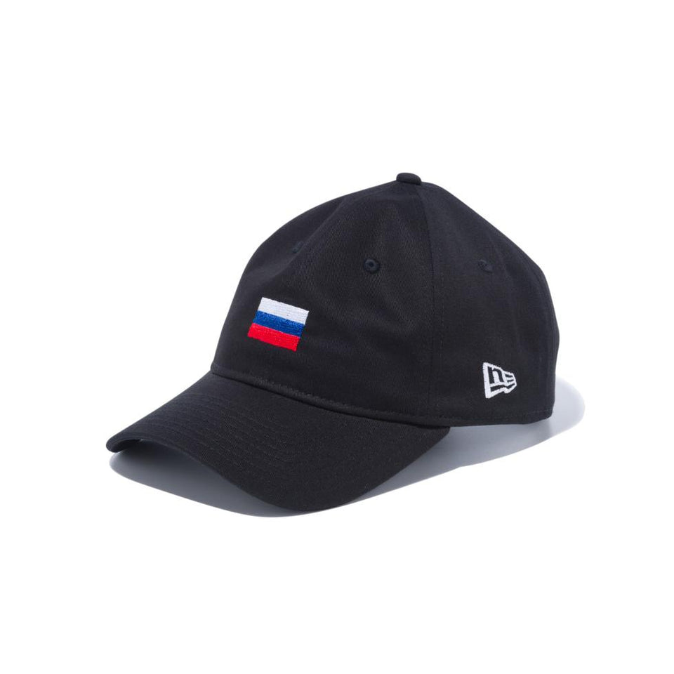 9THIRTY クロスストラップ ナショナルフラッグ ロシア ブラック