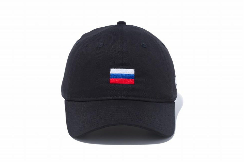 9THIRTY クロスストラップ ナショナルフラッグ ロシア ブラック