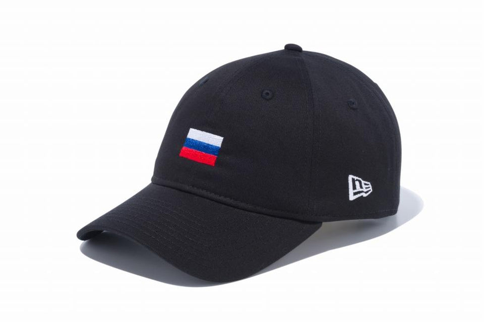 9THIRTY クロスストラップ ナショナルフラッグ ロシア ブラック
