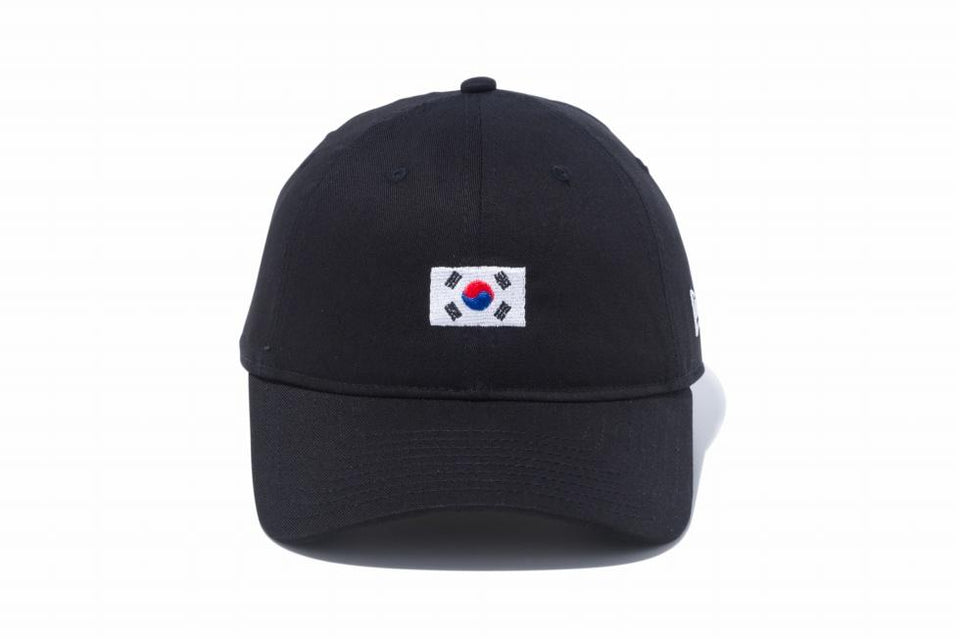 9THIRTY クロスストラップ ナショナルフラッグ 韓国 ブラック