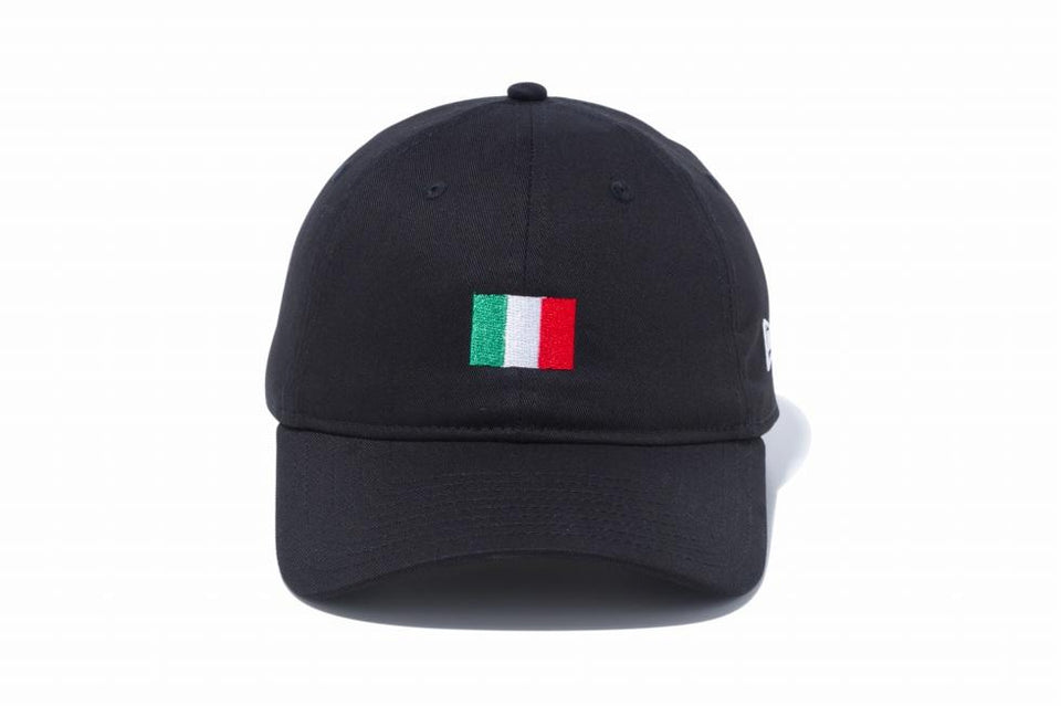 9THIRTY クロスストラップ ナショナルフラッグ イタリア ブラック