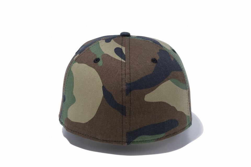 59FIFTY NEW ERA ウッドランドカモ × ブラック