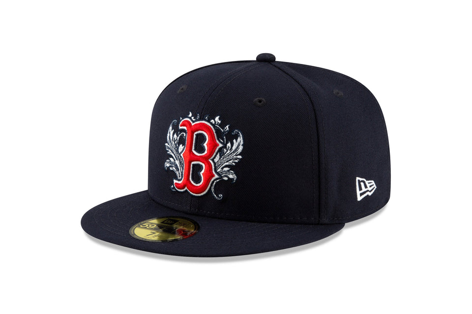 59FIFTY MLB ロンドンシリーズ ボストン・レッドソックス ユニオンジャックアンダーバイザー ネイビー